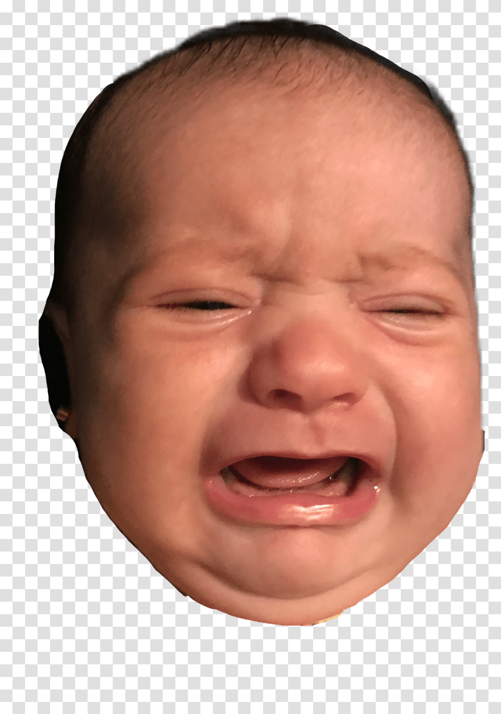 Crybaby Baby Crying Cute Loveyou Love Freetoedit Baby, Face, Person, Human, Head Transparent Png