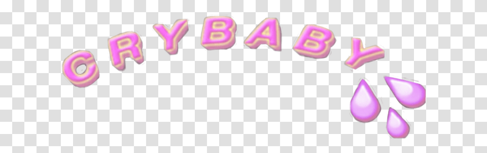 Crybaby Cry Baby Babe Rosa Pink Tears Tumblr, Pac Man Transparent Png