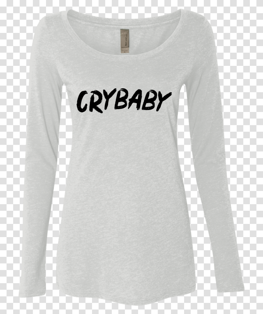 Crybaby Women's Long Sleeve Tee Long Sleeved T Shirt, Apparel, Rug Transparent Png