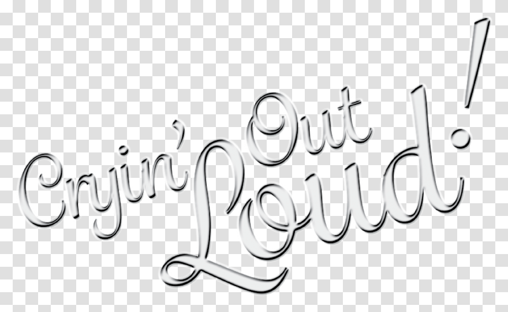 Cryin Out Loud Chrome Logo Rivers Casino & Resort Schenectady Google, Text, Calligraphy, Handwriting, Alphabet Transparent Png