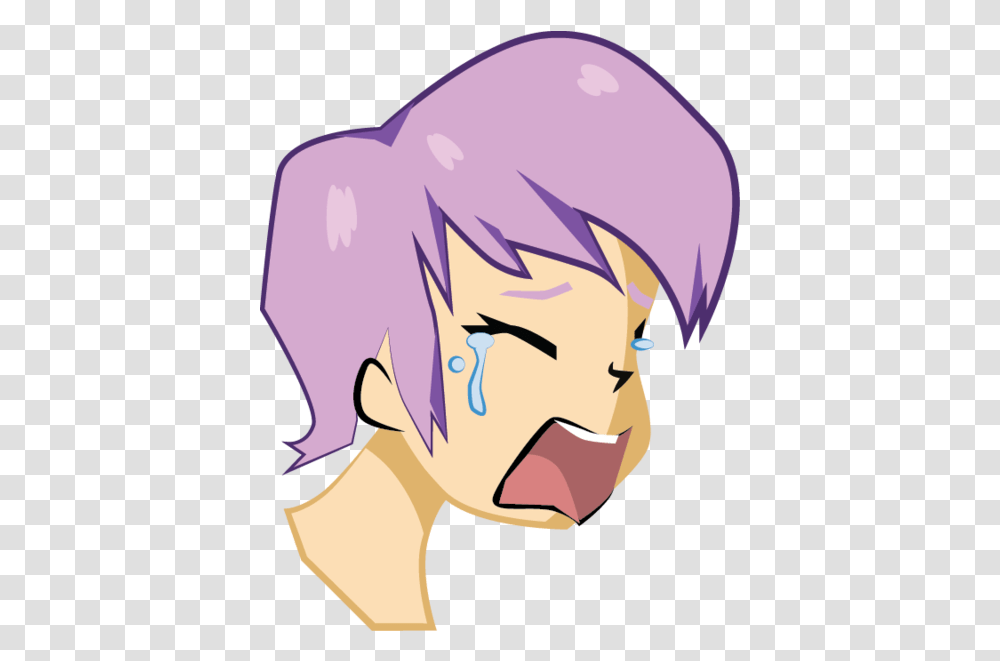 Crying Anime Boy Free Images Vector Clip Clip Art, Head, Mouth, Comics, Book Transparent Png