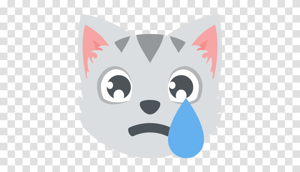 Crying Cat Face Emoji For Facebook Email & Sms Id 1333 Crying Cat Emoji, Pet, Mammal, Animal, Pillow Transparent Png