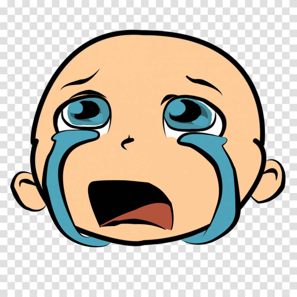 Crying Clip Art Free, Label, Face, Head Transparent Png