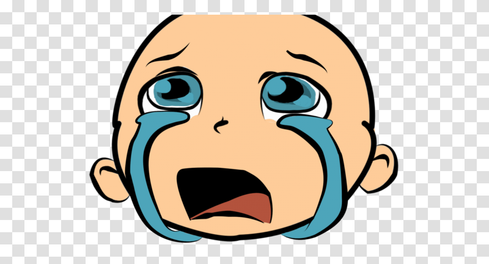 Crying Clipart Hurt Girl, Head, Face, Doodle Transparent Png
