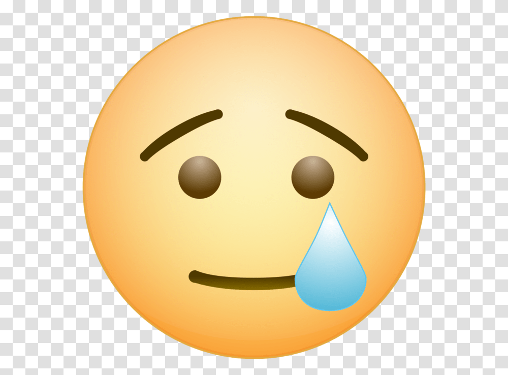 Crying Emoji 1png Happy With Tears Emoji, Food, Cutlery, Cookie, Biscuit Transparent Png