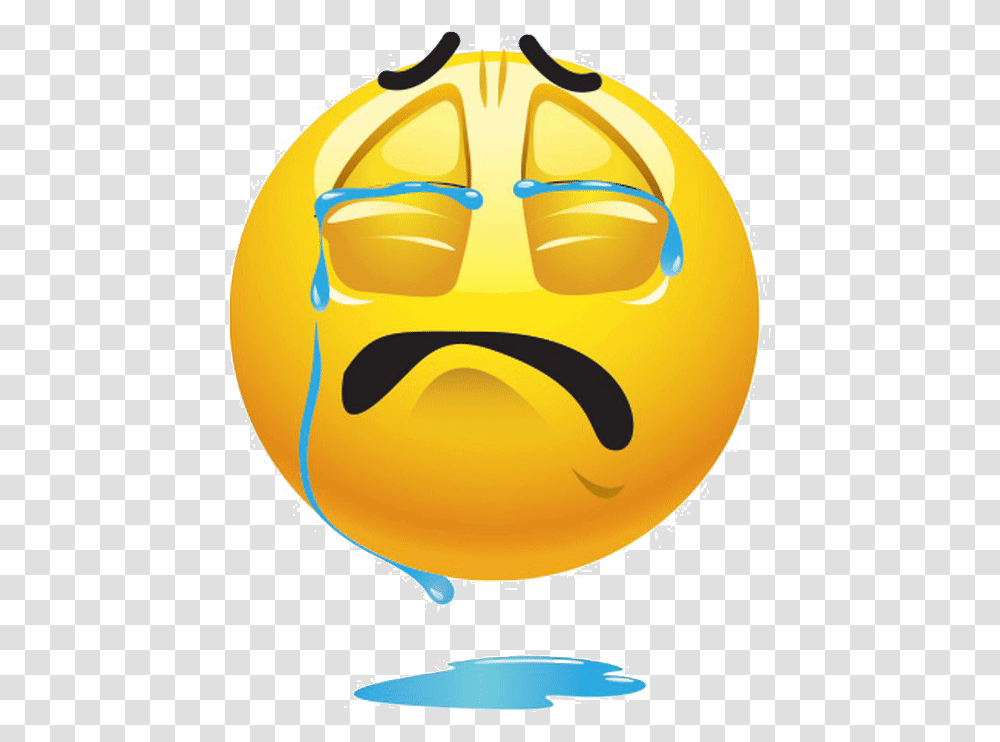 Crying Emoji Image Hd Discover Emoji Gif Sad Crying Emoji, Balloon, Birthday Cake Transparent Png