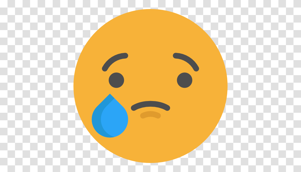Crying Emoticons Emoji Feelings Smileys Icon, Tennis Ball, Food, Outdoors, Nature Transparent Png