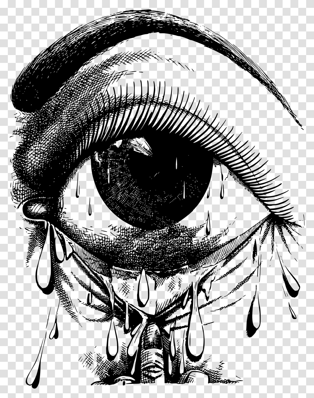 Crying Eye Clip Arts Crying Eyes Cliparts, Gray, World Of Warcraft Transparent Png