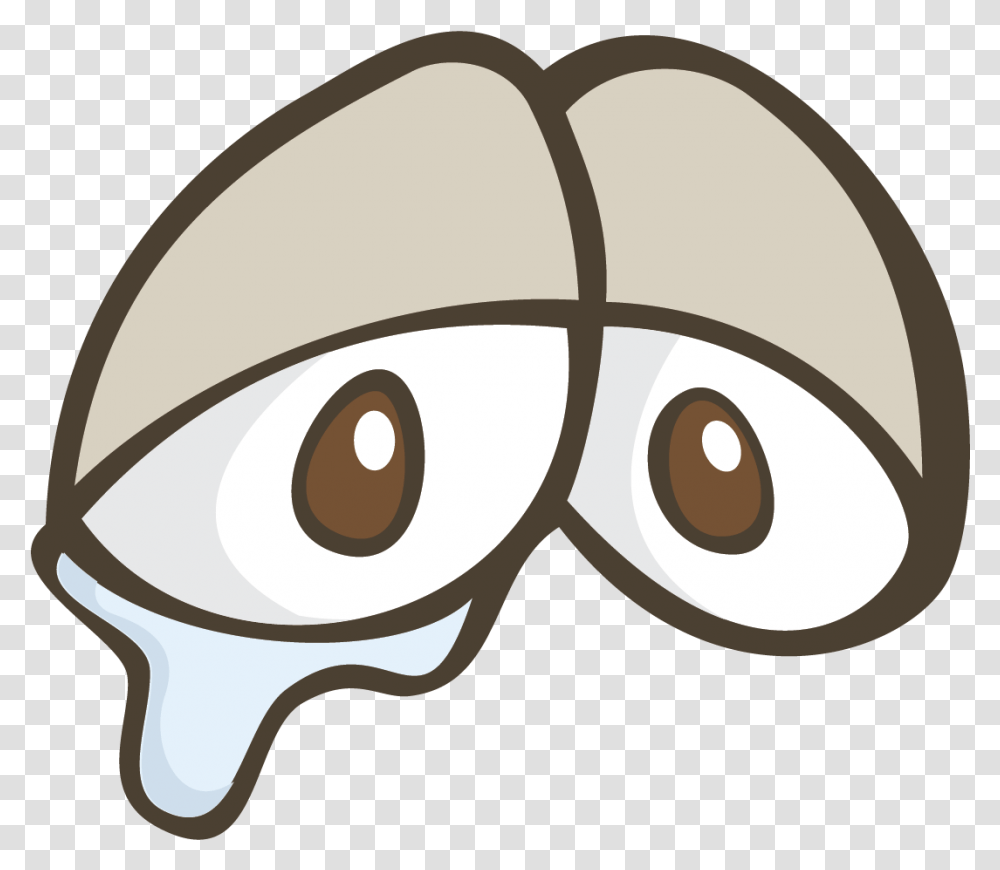 Crying Face Cartoon Eyes Crying, Doodle, Drawing, Tape Transparent Png