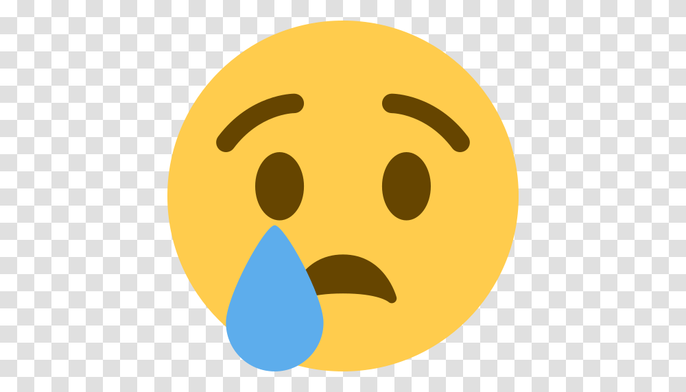 Crying Face Emoji Crying Emoji, Tennis Ball, Sport, Sports, Animal Transparent Png