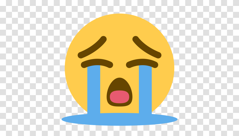 Crying Face Emoji Image, Label, Logo Transparent Png