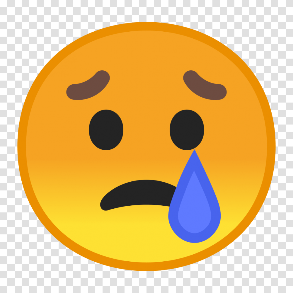 Crying Face Icon Noto Emoji Smileys Iconset Google, Animal, Bird, Halloween, Pac Man Transparent Png