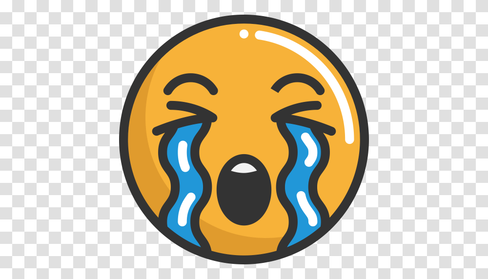 Crying Icon With And Vector Format For Free Unlimited Download, Light, Number Transparent Png