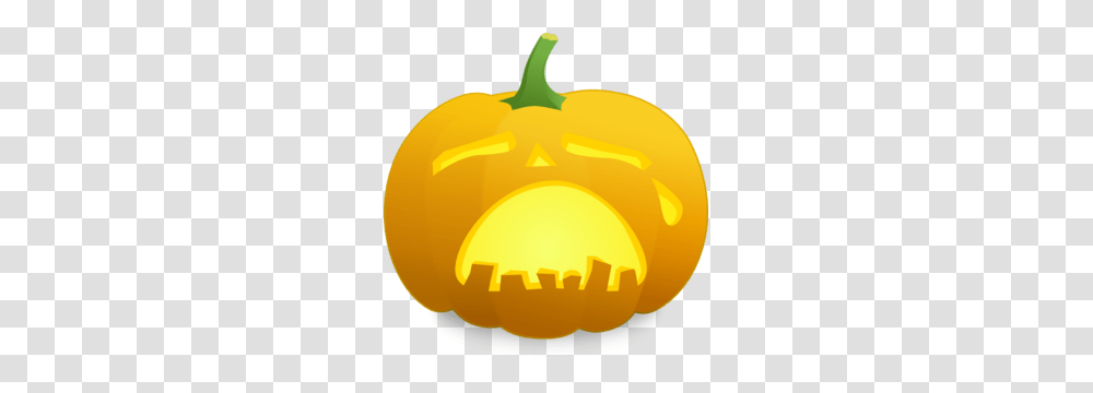 Crying Jack O Lantern Clip Art, Plant, Vegetable, Food, Pepper Transparent Png