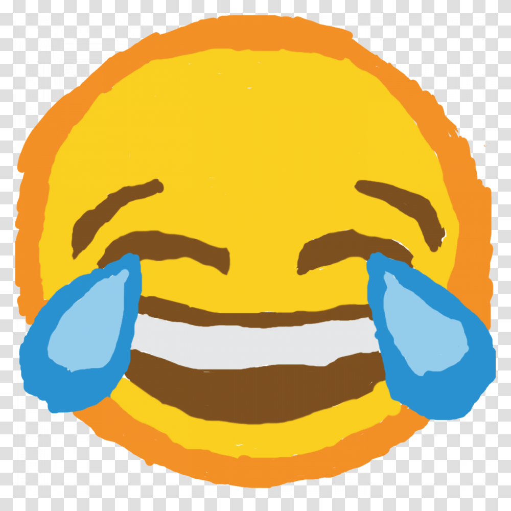 Crying Laugh Emoji, Peel, Food, Sweets, Confectionery Transparent Png