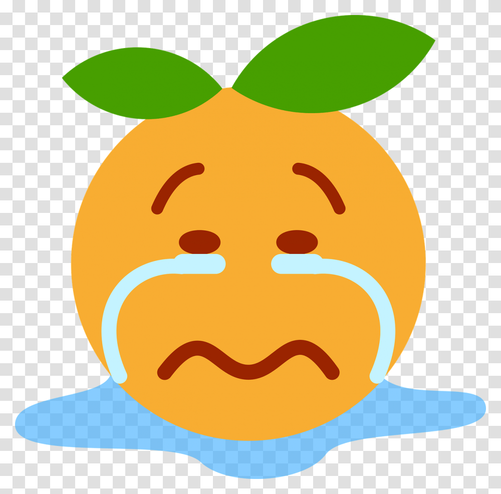Crying Laughing Emoji Gif, Face, Plant, Food, Fruit Transparent Png