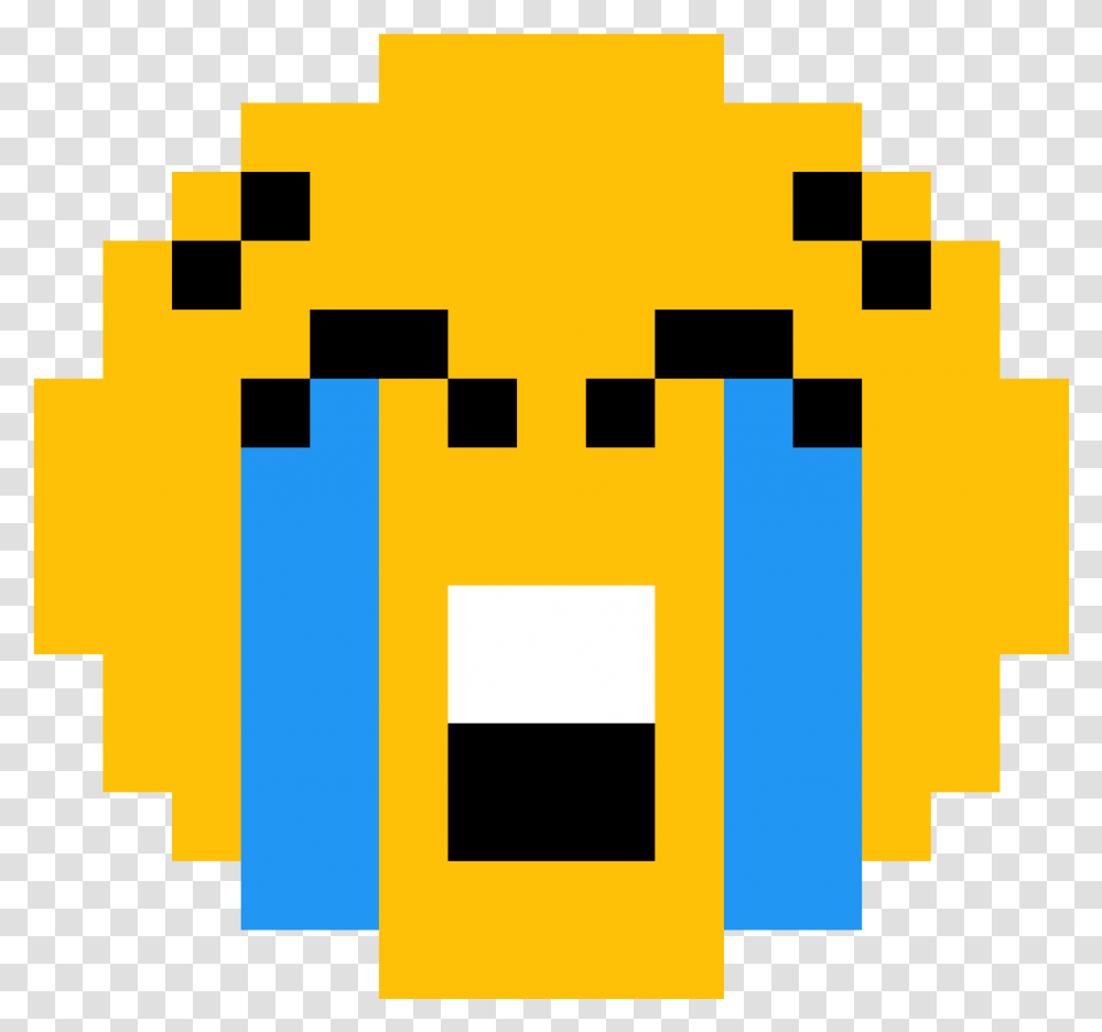Crying Laughing Emoji Minecraft, Pac Man Transparent Png