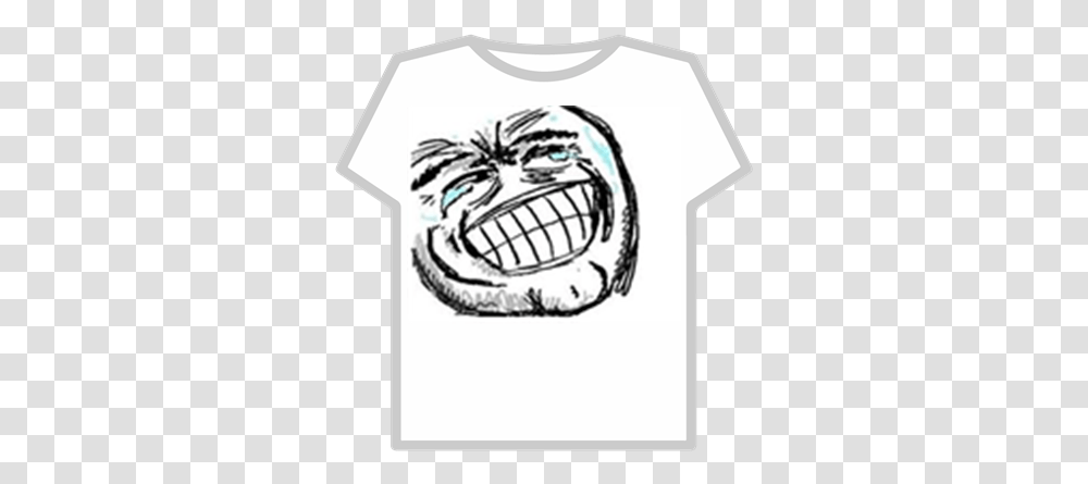 Crying Man Roblox Face, Clothing, Apparel, Shirt, T-Shirt Transparent Png