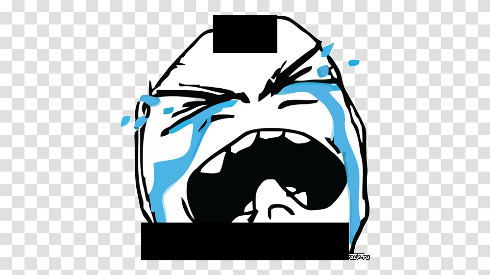 Crying Meme Image Angry Troll Face, Stencil, Label, Text, Poster Transparent Png