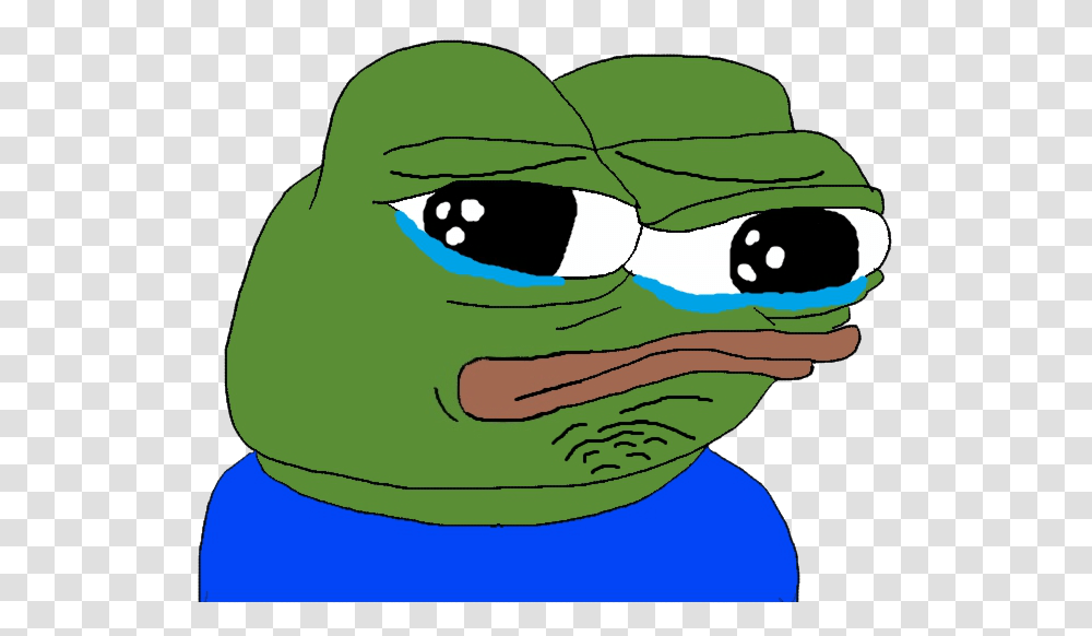 Crying Pepe, Plant, Animal, Green Transparent Png