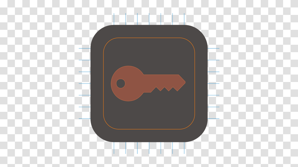 Crypto Computer Chip Vector Image, Key, First Aid, Security Transparent Png