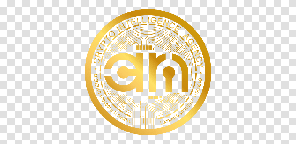 Crypto Intelligence Agency Circle, Logo, Symbol, Trademark, Badge Transparent Png