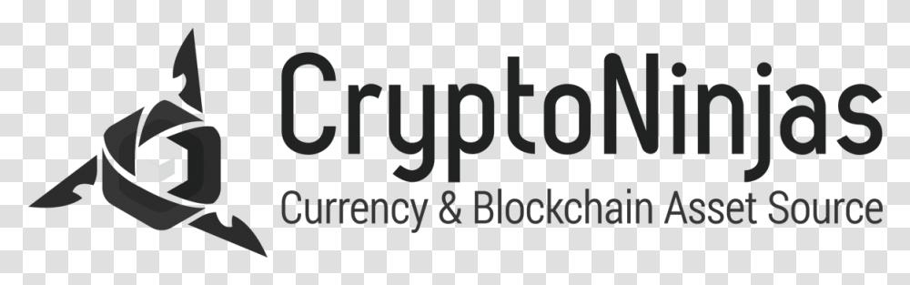 Crypto Ninjas Logo Download Black And White, Word, Alphabet Transparent Png