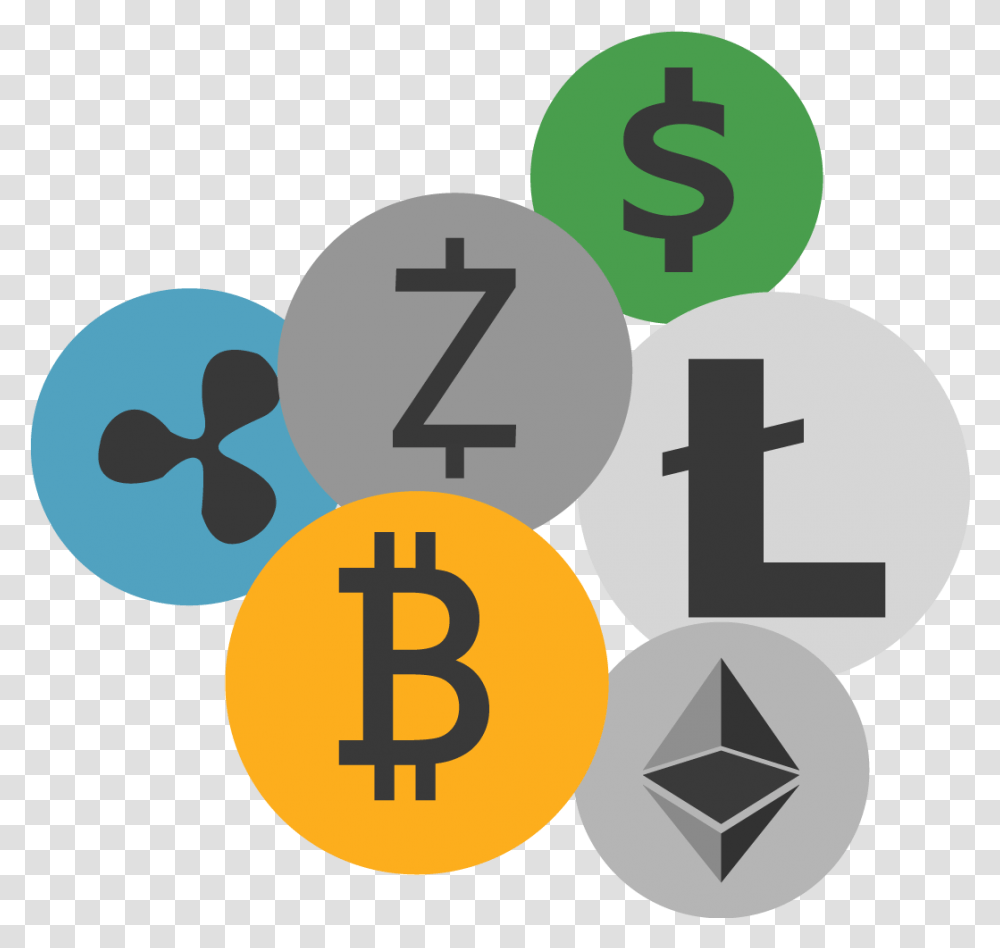 Cryptocurrency Cryptocurrency, Number Transparent Png