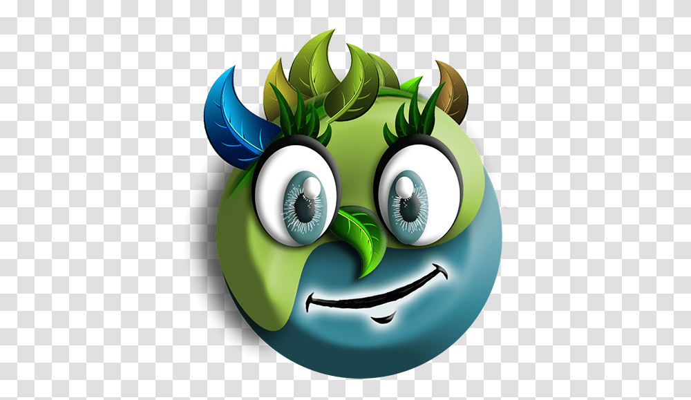 Cryptogee Photomash Emoji Challenge Eco Emoji, Graphics, Art, Green, Plant Transparent Png