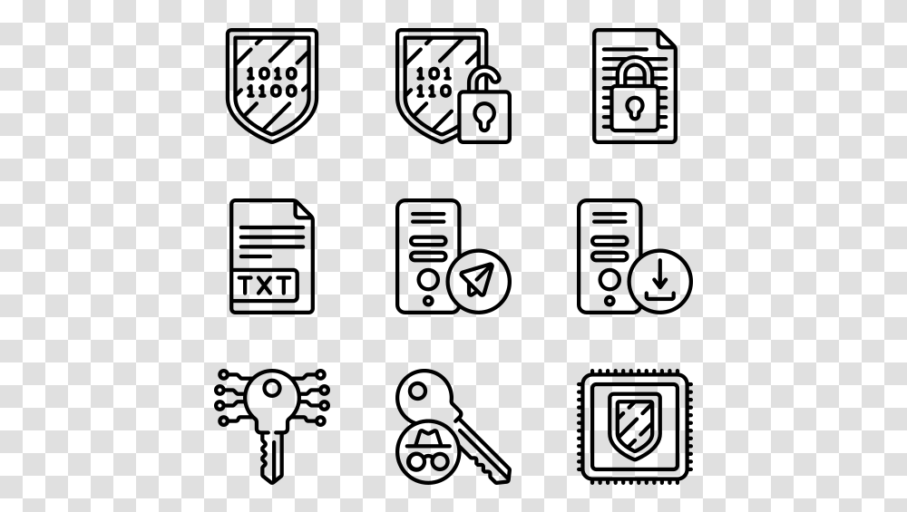 Cryptography Content Icons, Gray, World Of Warcraft Transparent Png