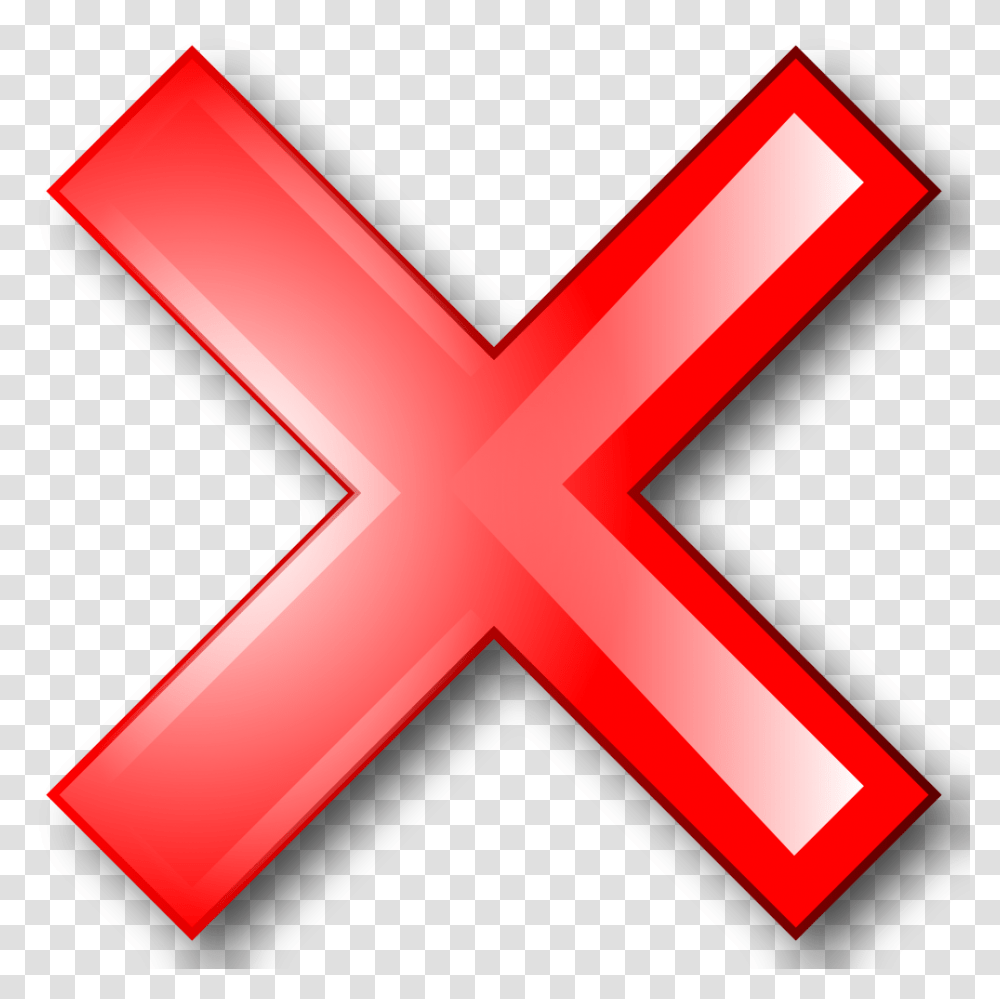 Crystal 128 Error X Emoji, Logo, Symbol, Trademark, Red Cross Transparent Png