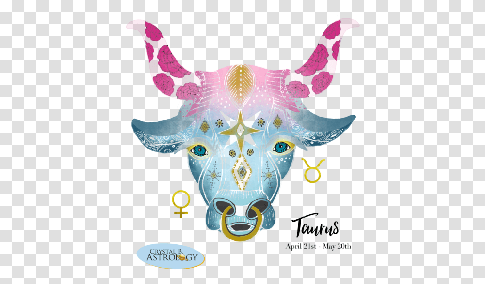 Crystal B Astrology Taurus, Animal, Mammal, Deer, Wildlife Transparent Png