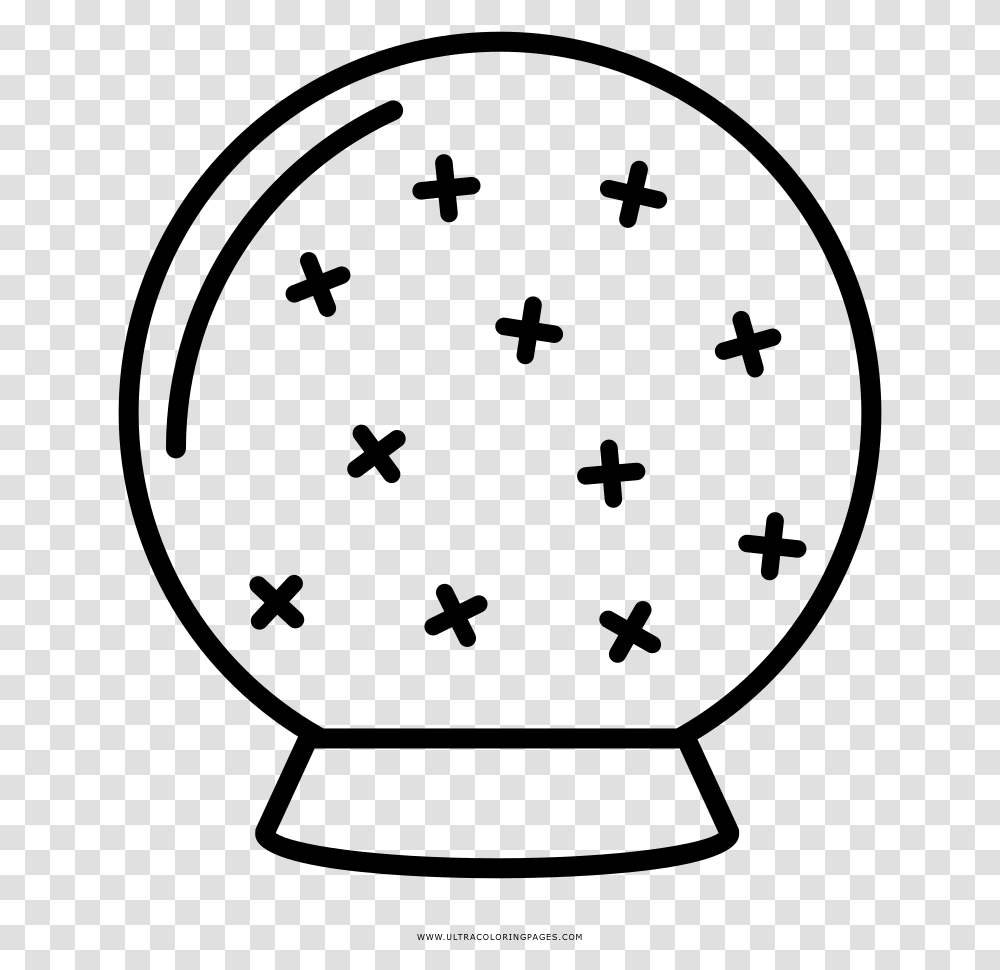 Crystal Ball Coloring, Gray, World Of Warcraft Transparent Png