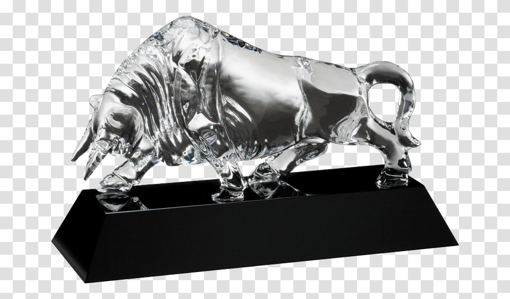 Crystal Bull, Figurine, Horse, Mammal, Animal Transparent Png