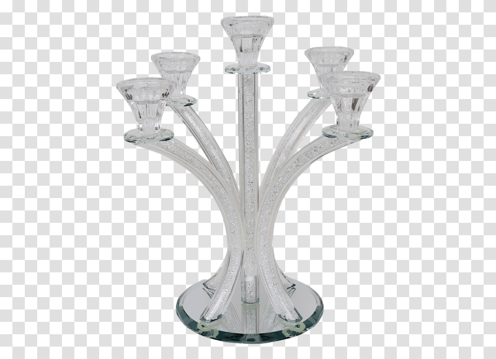 Crystal Candelabra With Broken Glass 5 Branch Centrepiece, Sink Faucet, Porcelain, Pottery Transparent Png