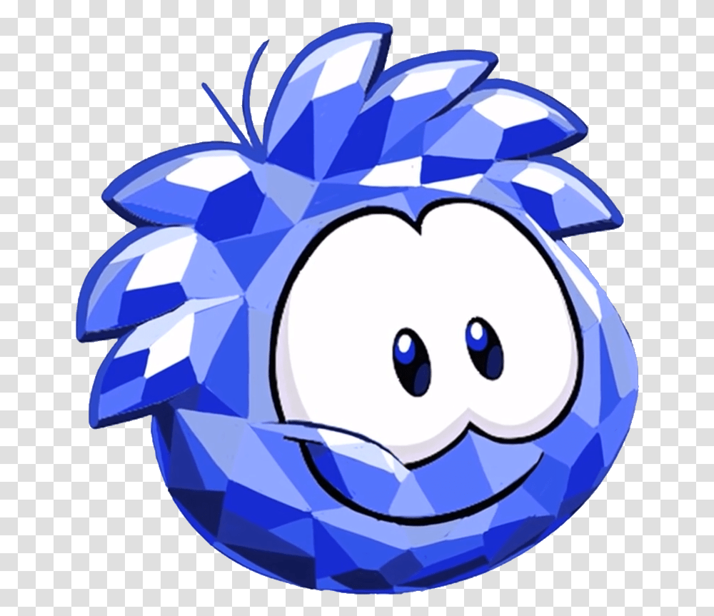 Crystal Clipart Club Penguin Ice Puffle, Outdoors, Nature, Soccer Ball Transparent Png