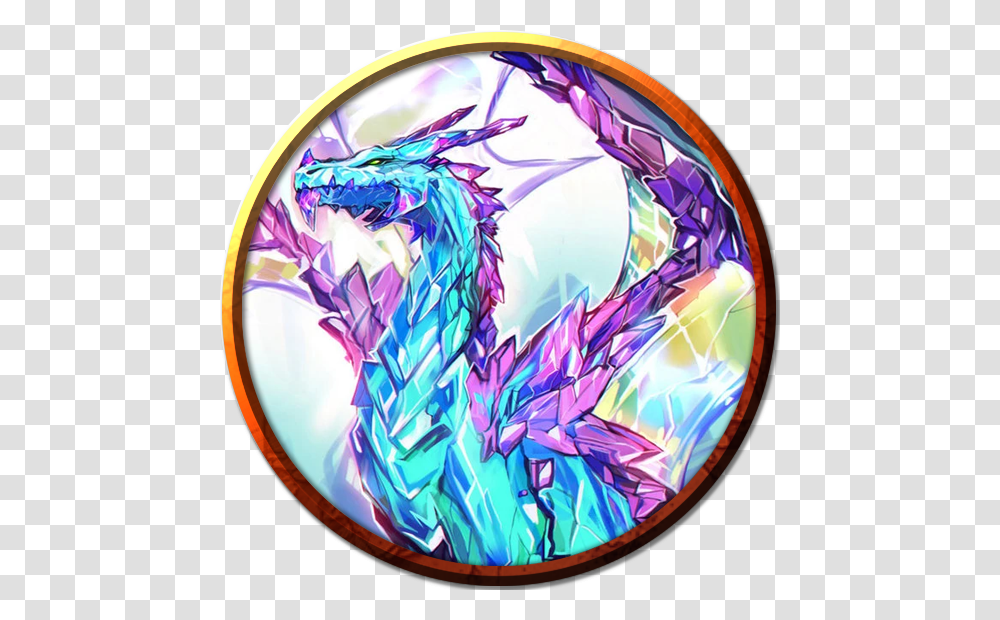 Crystal Dragon Fairy Tail, Purple, Painting Transparent Png