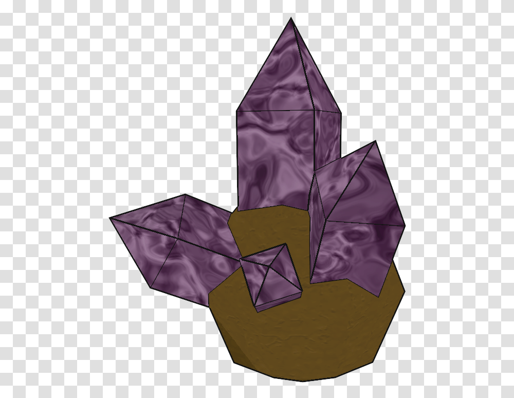 Crystal Formations For Tumbleweed Express Origami, Paper Transparent Png