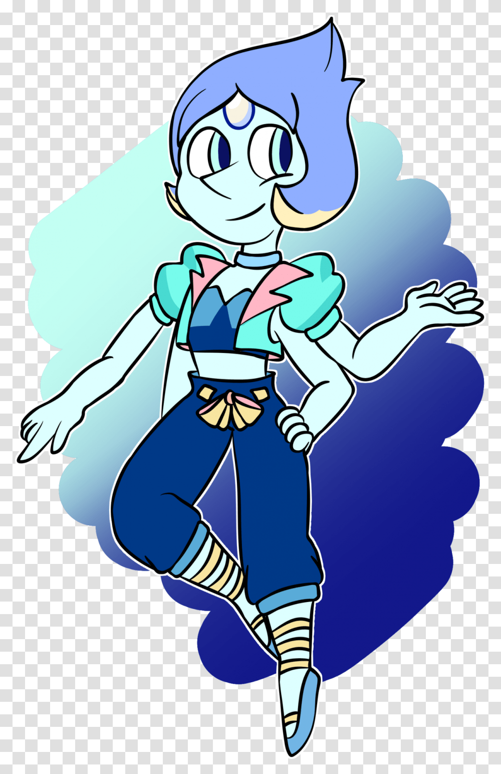Crystal Gem Pearlapis Fusion Rainbow Moonstone The Lapis Lazuli Pearl Fusion, Advertisement, Poster, Hand Transparent Png