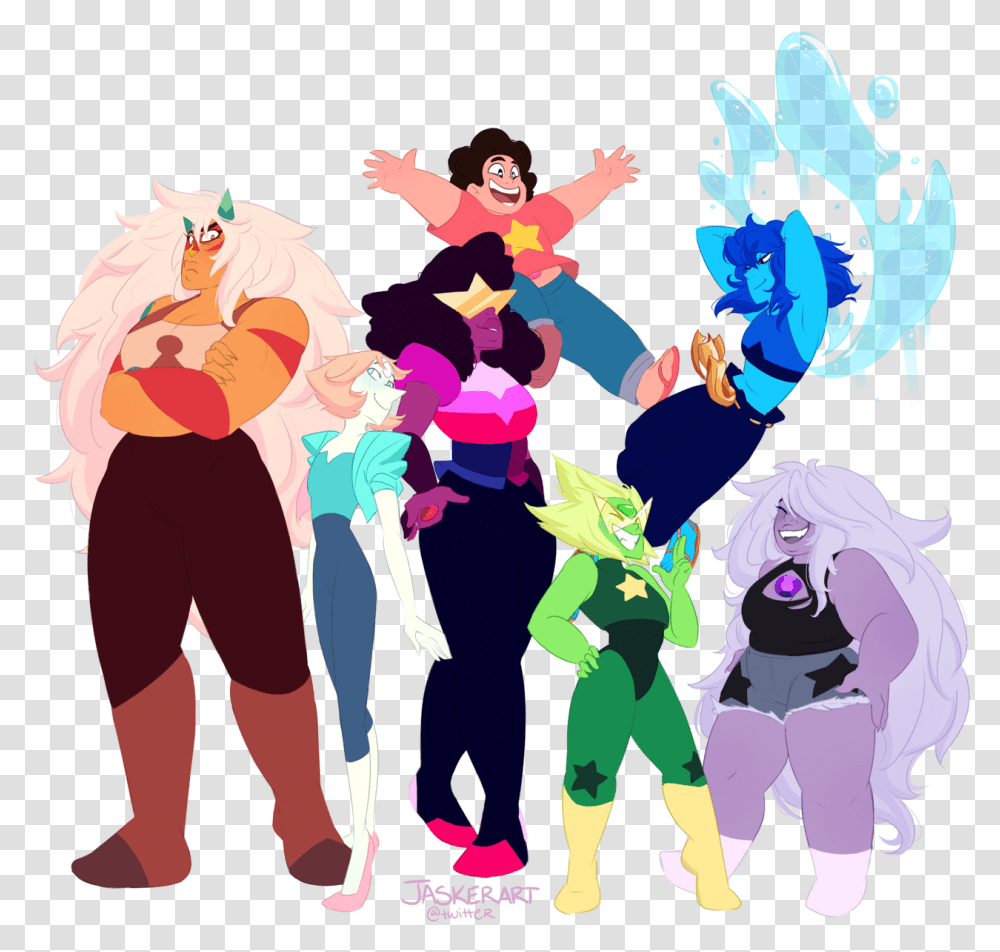 Crystal Gems New Outfits Change Your Mind, Person, People Transparent Png