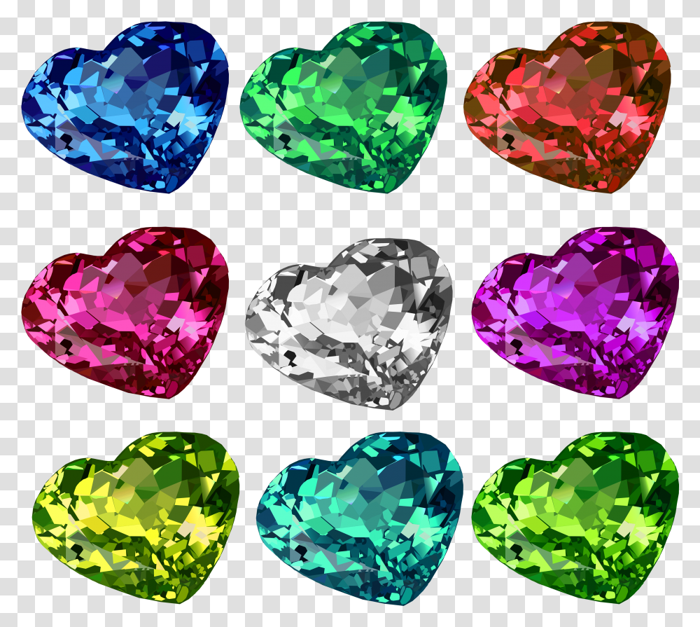 Crystal Heart Transparent Png