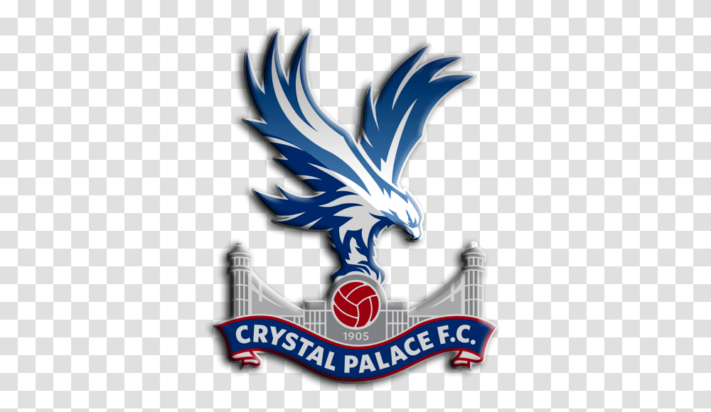 Crystal Palace Fc Logo Crystal Palace Fc Logo, Emblem, Trademark, Building Transparent Png