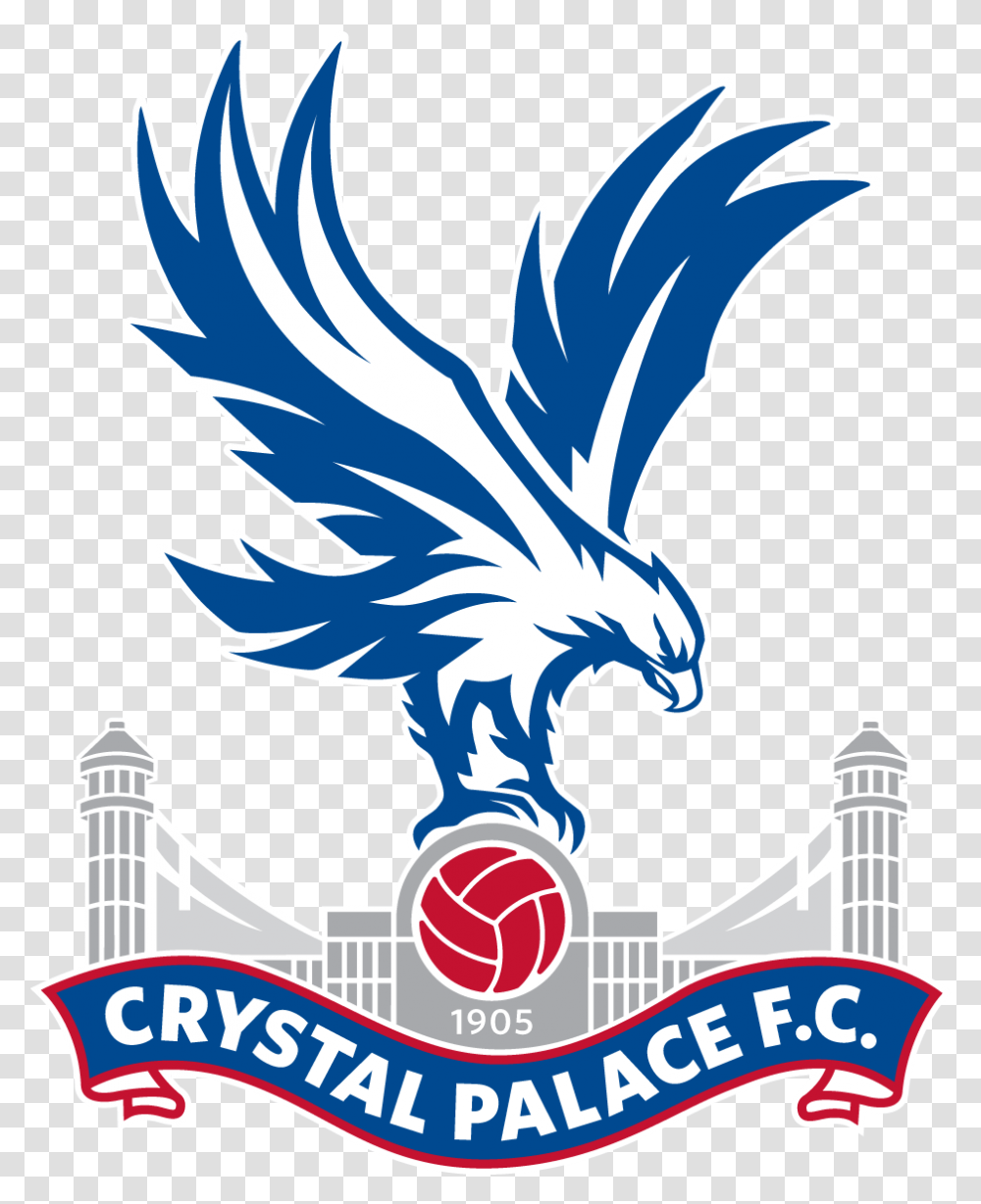 Crystal Palace Fc Logo Crystal Palace Logo, Emblem, Symbol, Eagle, Bird Transparent Png