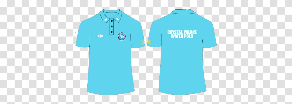 Crystal Palace Light Blue Polo Shirt Polo Shirt, Clothing, Apparel, Jersey, T-Shirt Transparent Png