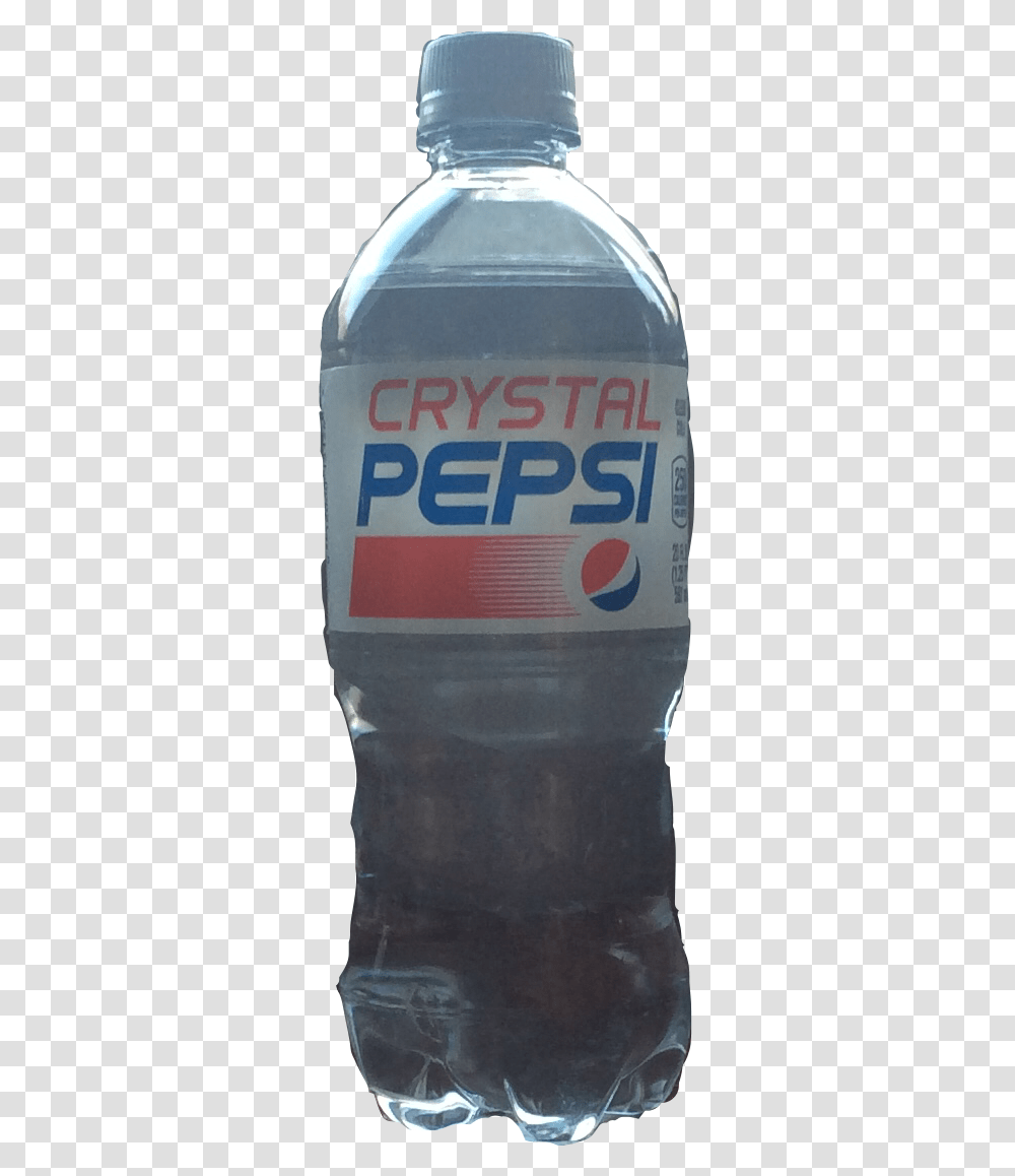 Crystal Pepsi, Bottle, Water Bottle, Beverage Transparent Png