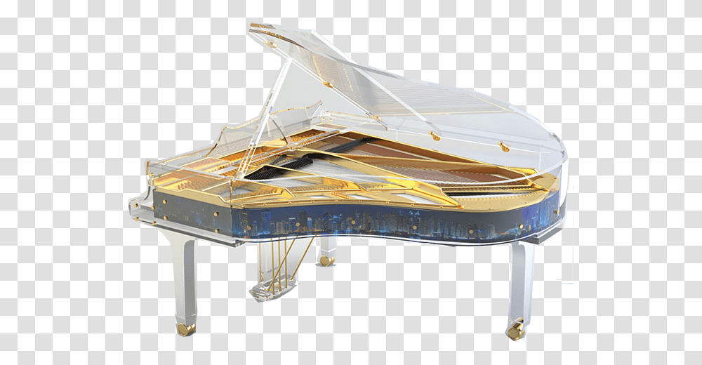 Crystal Piano, Grand Piano, Leisure Activities, Musical Instrument, Boat Transparent Png