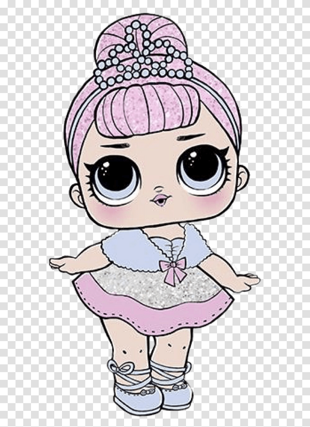 Crystal Queen Crystal Queen Lol Doll, Toy, Drawing, Art Transparent Png