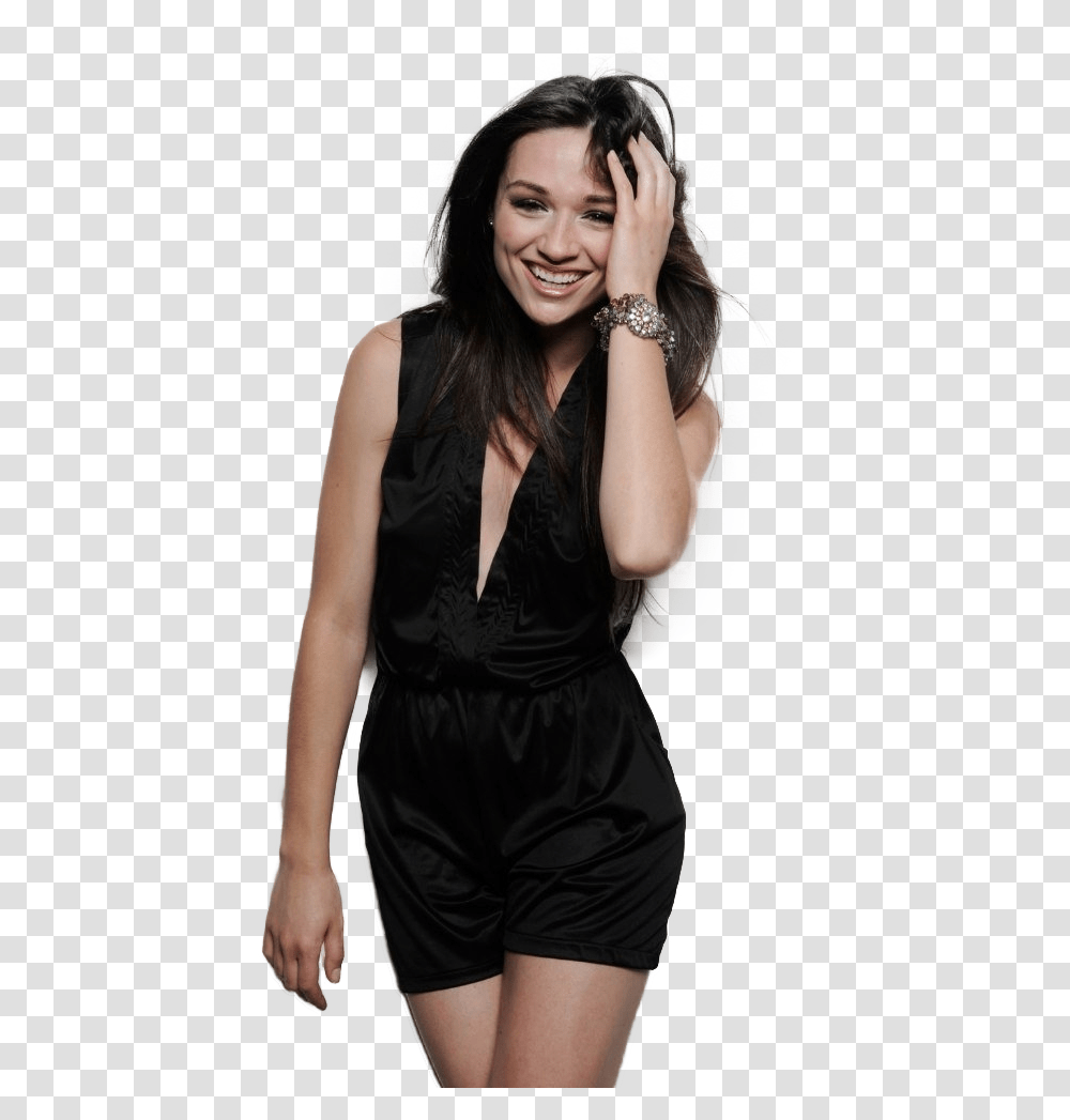 Crystal Reed, Person, Dress, Female Transparent Png