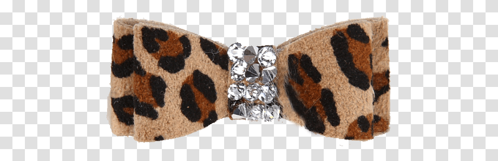 Crystal Rocks Cheetah Couture Hair Bow Buckle, Diamond, Gemstone, Jewelry, Accessories Transparent Png