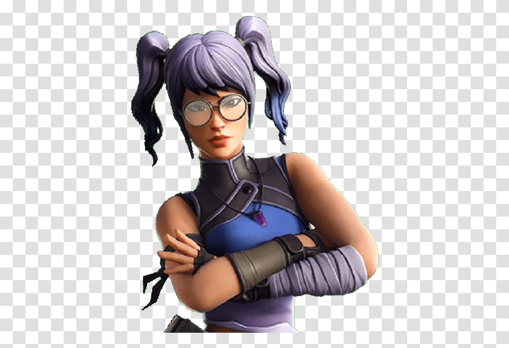 Crystal Skin Fortnite, Person, Human, Sunglasses, Accessories Transparent Png